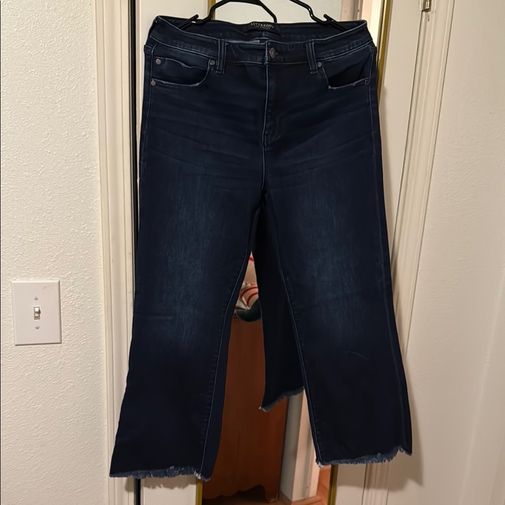 Liverpool jeans style LM7259F97 Hannah Crop Flare jeans